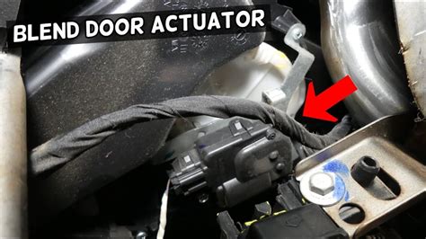 Finally, turn on the air conditioner and test the blend door actuators before putting everything back together. . Calibrate blend door actuator dodge journey